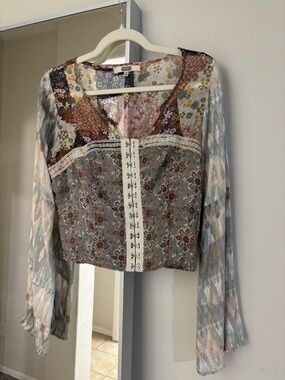 Boho Bell Sleeve Top